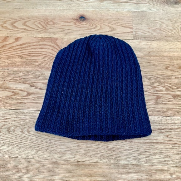 Love Your Melon Black Chenille Patch Beanie - Picture 2 of 2